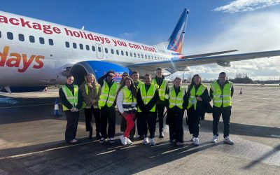 ✈️ Behind the Scenes at Leeds Bradford Airport: An Exclusive AS Training Visit with Jet2